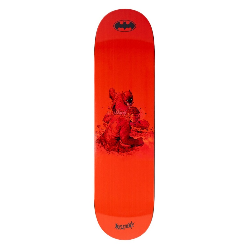 Welcome x Batman Popsicle Knockout 8.25 Skateboard Deck