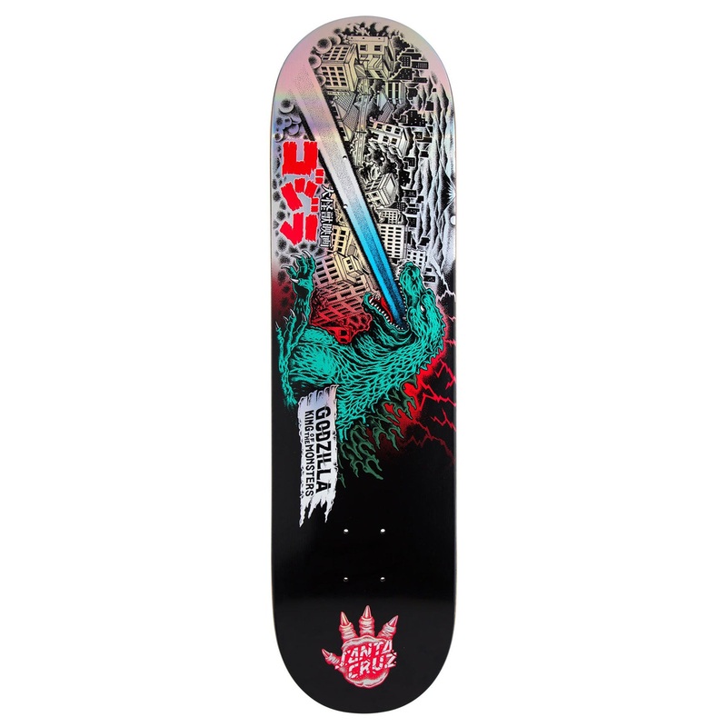 O’Brien Reaper X Godzilla 8.25” Skateboard Deck