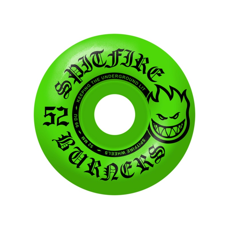 Burner Green Skateboard Wheels
