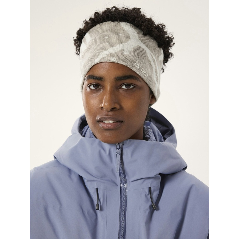 Grotto Headband|O/S|RUNE/ARCTIC SILK|BLACK/VOID