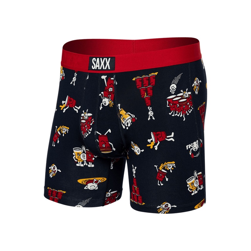 Vibe Super Soft Party Foul Dark Ink Boxer