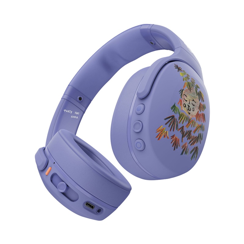 Crusher Evo x Nora Party Hat Headphones