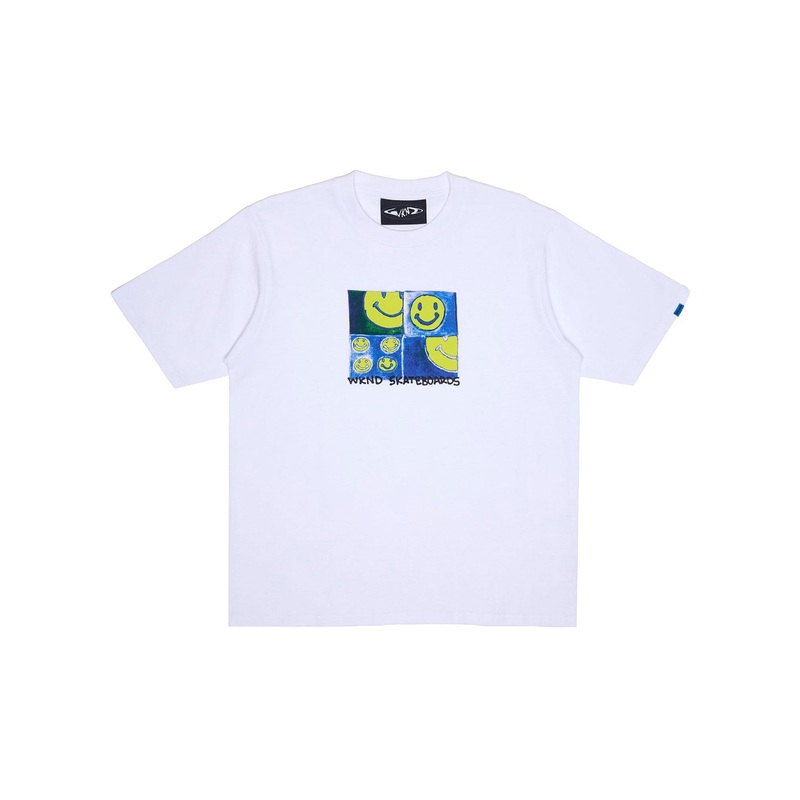 Smirley T-Shirt|MED|LRG|XL|WHITE