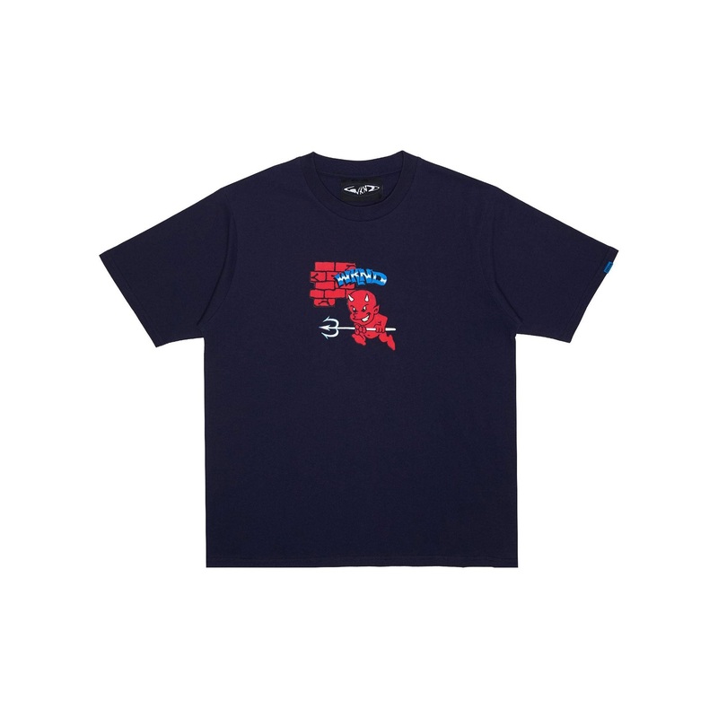 Wingding T-Shirt|MED|LRG|XL|NAVY|WHITE