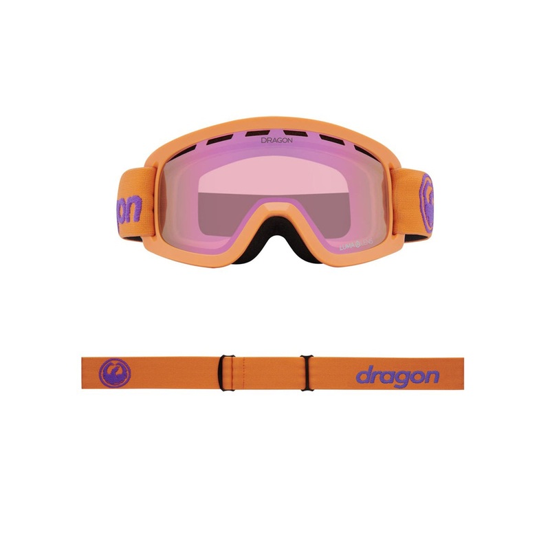 Lil D 2 Apricot/LL LT Rose Goggle (Kids)