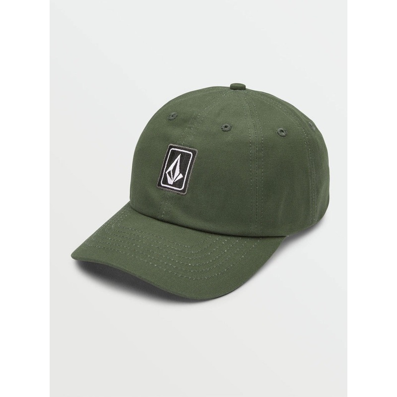 Ramp Stone ADJ Strapback Hat|O/S|SQUADRON GREEN (SQD)|MERLOT (MER)
