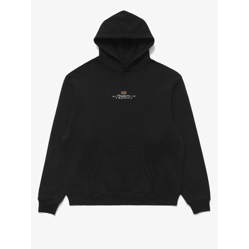 Trophy Hoodie|MED|LRG|XL|BLACK|IVORY