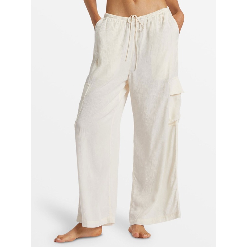 Beach Babe Cargo Elastic Pants