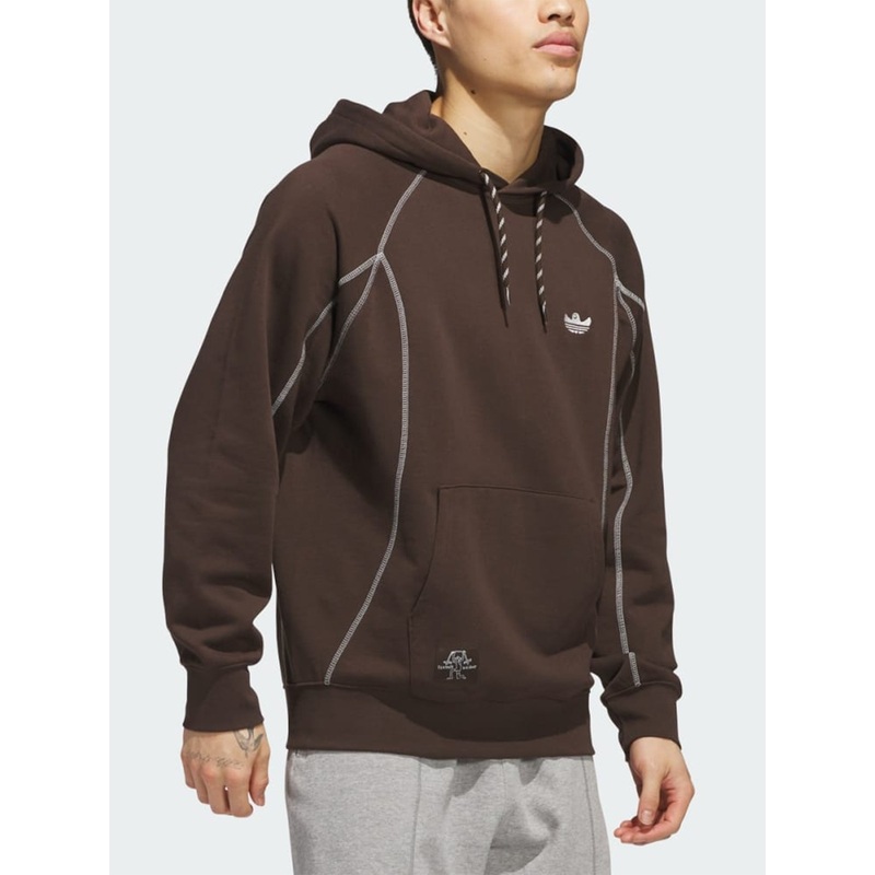 Skate Shmoofoil Featherweight Dark Brown/Core White Hoodie