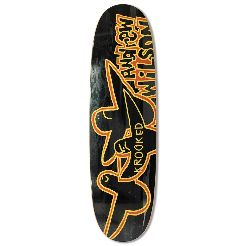 Wilson Wegg 9.1 Skateboard|9.1|BLACK