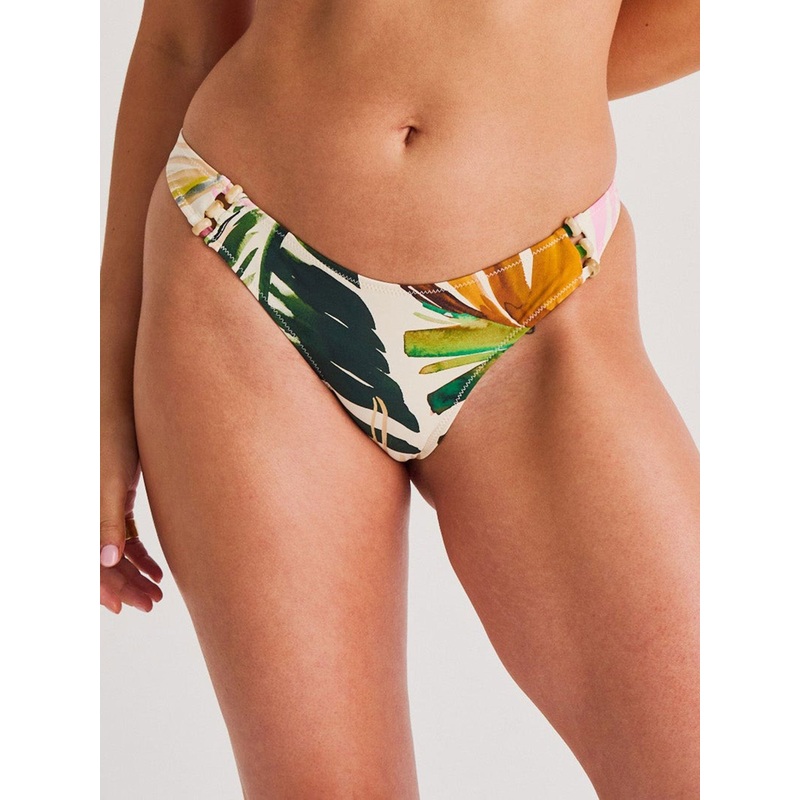 Indigenous Jungle High Leg Bikini Bottom