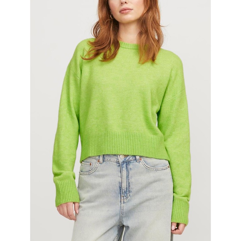 Adina Sweater|XS|SM|MED|LRG|PARROT GREEN|VANILLA ICE