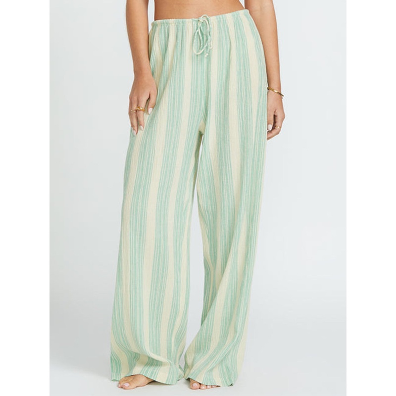 Sunny Daze Elastic Pants|MED|SM|LRG|XS|ISLAND GREEN (IGN)