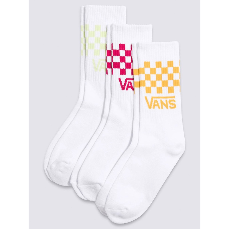 Classic Check 3 Pack Socks|6.5-10|CHERRIES JUBILEE (C9L)|BLACK/WHITE (Y28)