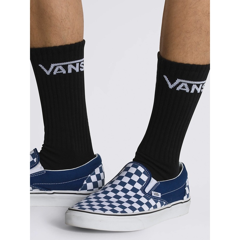 Classic Crew Socks|6.5-9|9.5-13|BLACK (BLK)|WHITE (WHT)