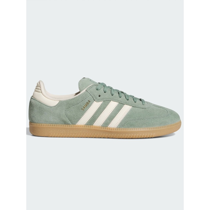 Samba ADV Silver Green/Wonder White/Gold Met Shoes