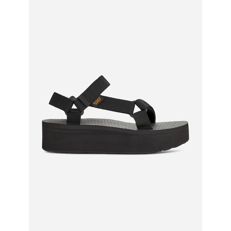 Flatform Universal Black Sandals