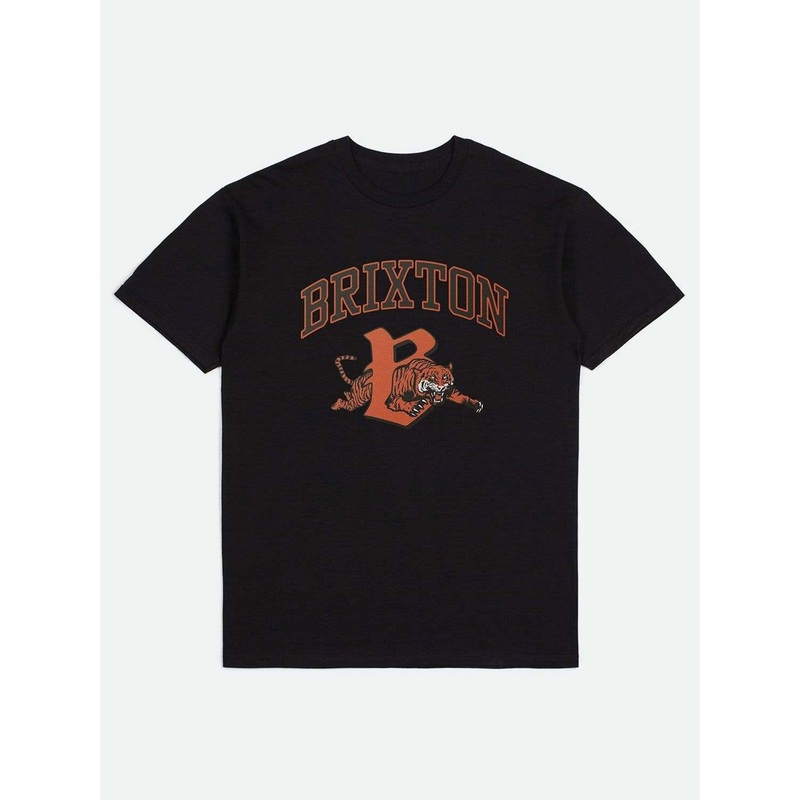 Tiger T-Shirt|MED|LRG|XL|XXL|BLACK WORN WASH|TOBACCO BROWN WORN WASH