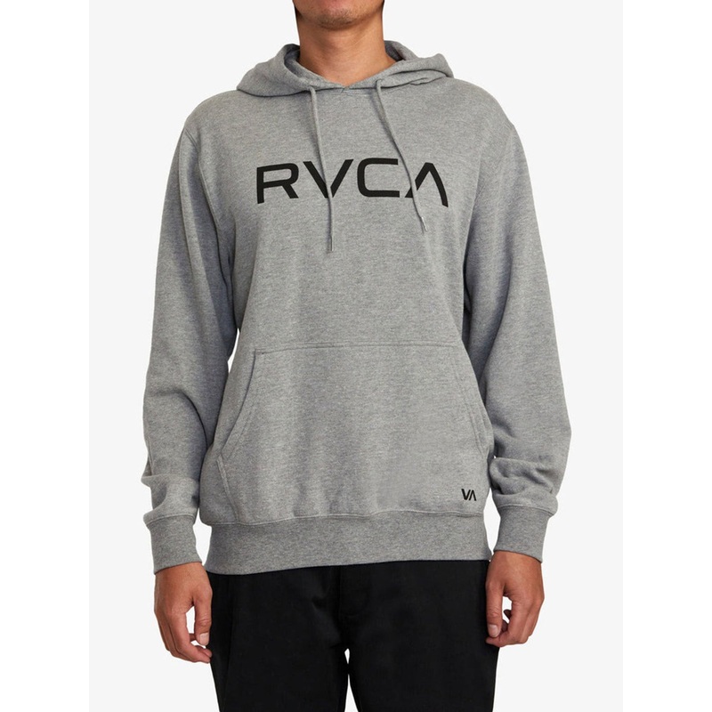 Big Rvca Hoodie|LRG|MED|XL|XXL|SM|ATHLETIC HEATHER (AHR)|BLACK (BLK)