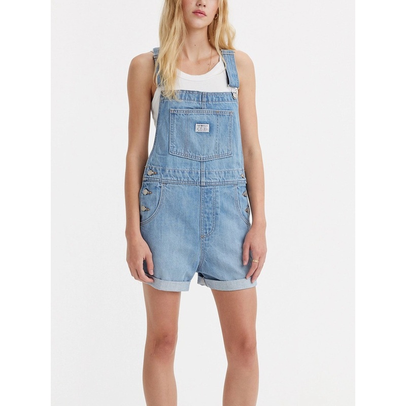 Vintage Overall In The Field Shorts