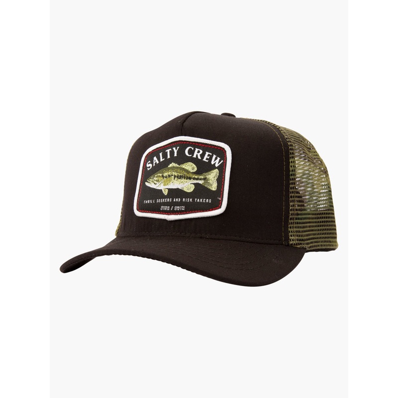 Bigmouth Trucker Hat|O/S|BLACK/CAMO
