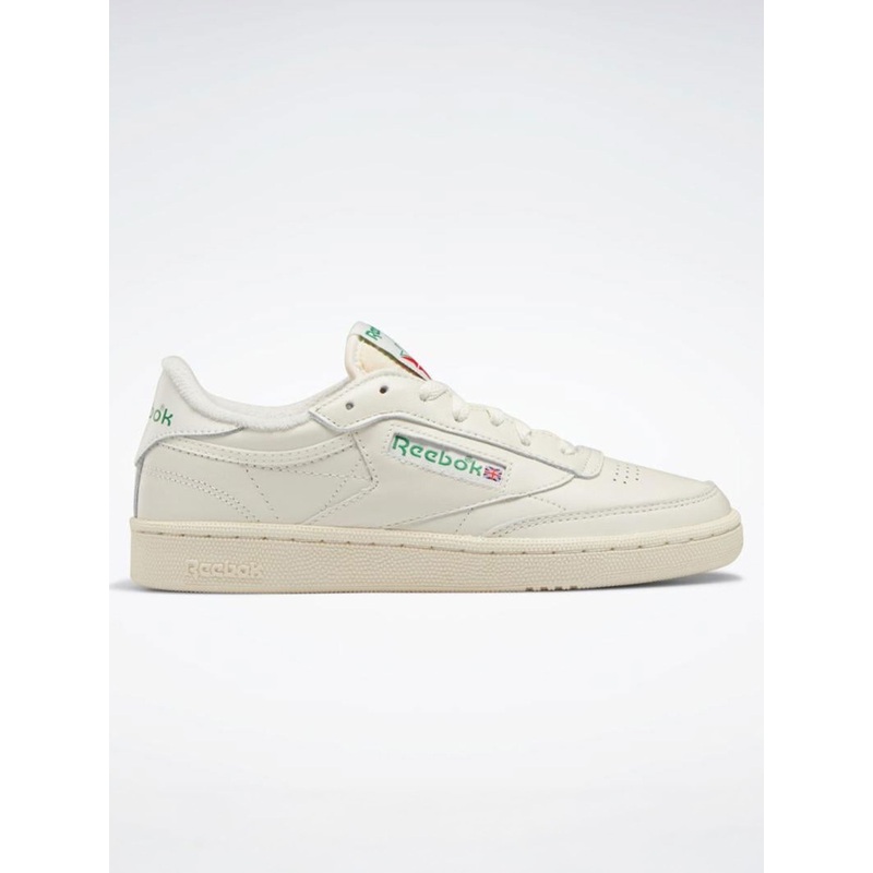 Club C 85 Vintage Chalk/Alabaster/Glen Green Shoes