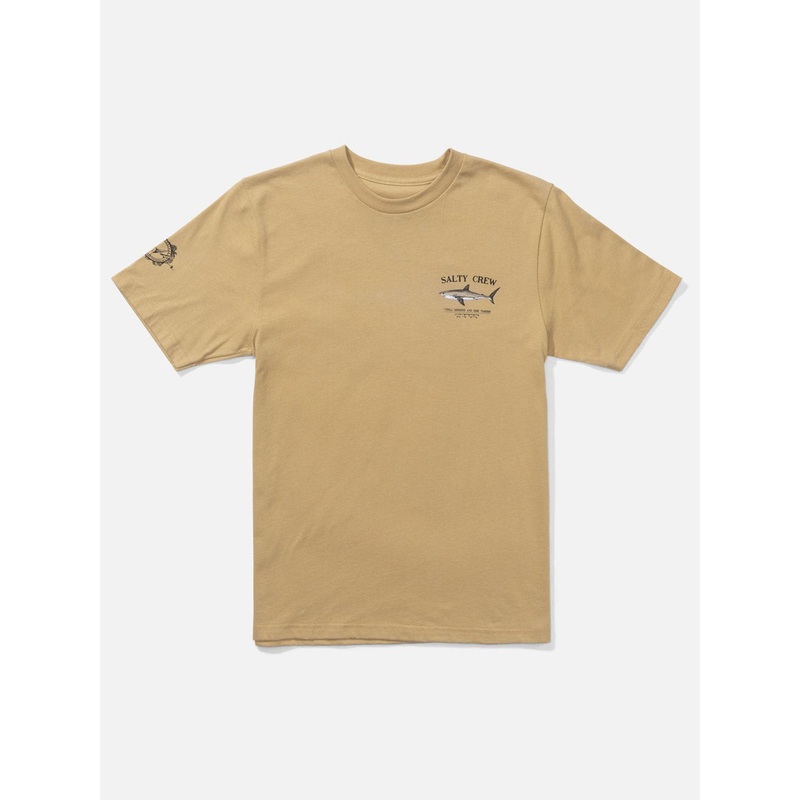 Bruce T-Shirt (Boys 7-14)|SM|MED|LRG|XL|KHAKI