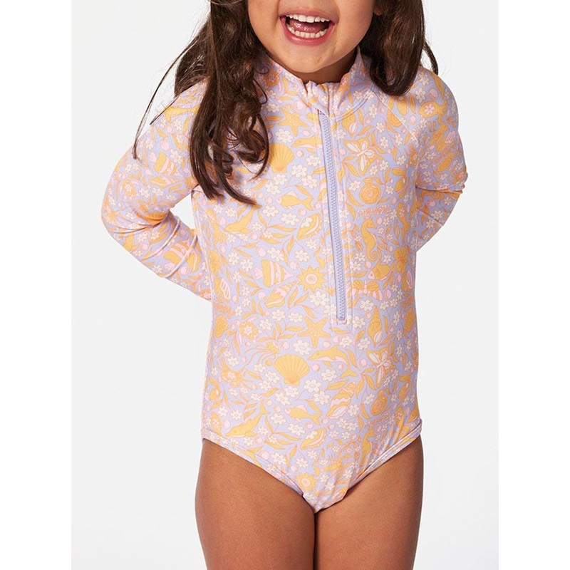 Dermoprotecteur Rainbow Tide Surfsuit One Piece Swimsuit (Girls 2-7)