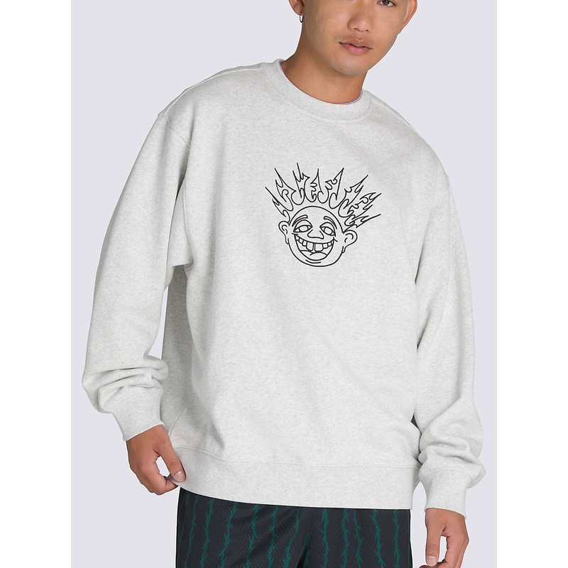 Skate Smile Spike Crewneck Sweatshirt
