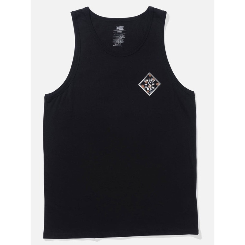 Tippet Fill Tank Top|SM|MED|LRG|XL|BLACK|KHAKI|SLATE