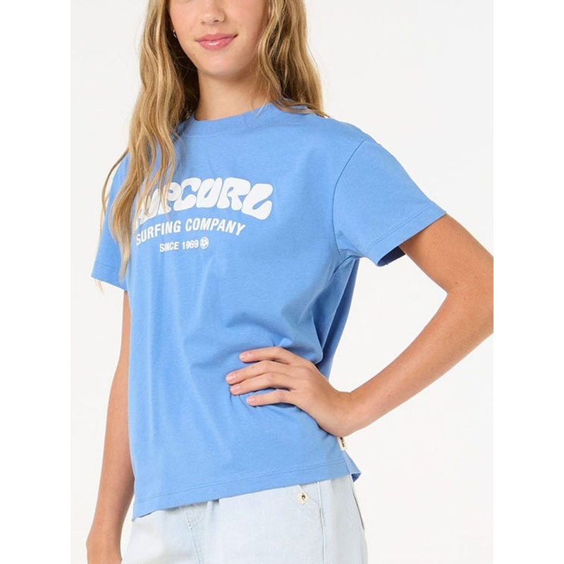 Surf Puff Relaxed T-Shirt (Girls 7-14)