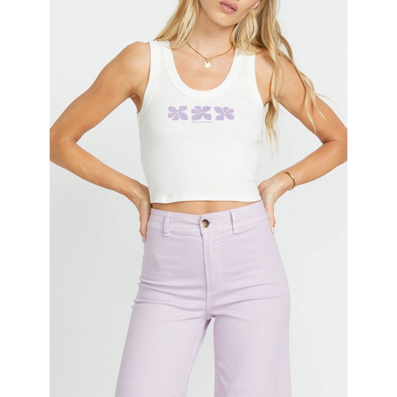 Block Party Tank Top|SM|MED|LRG|SALT CRYSTAL (SCS)