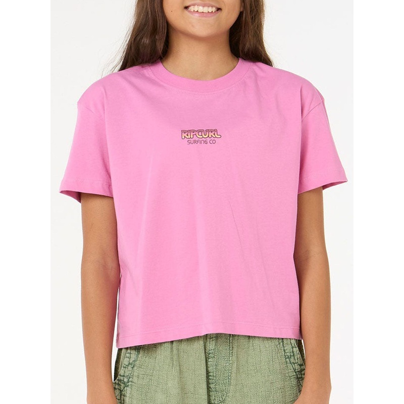 Sun and Sea Crop T-Shirt (Girls 7-14)