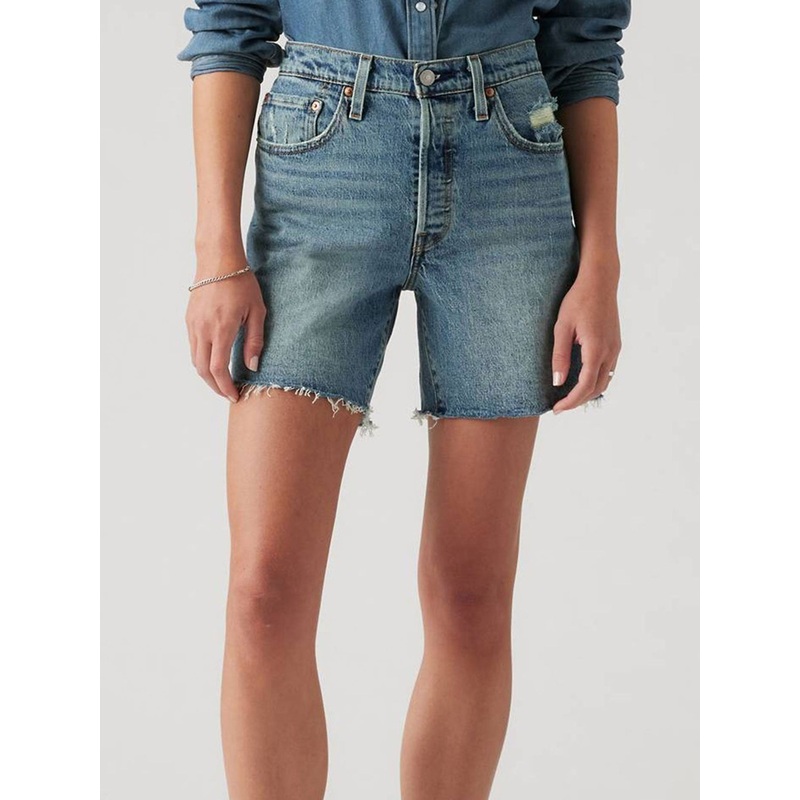 501 Mid Thigh Ticked And United Shorts