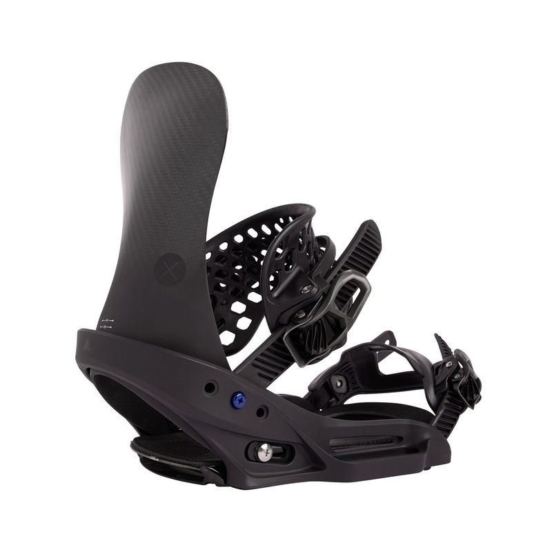 X EST Snowboard Bindings|MED|LRG|BLACK (001)