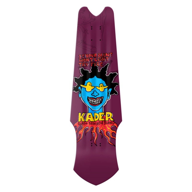 Kader Guest Tri-Plane 9.75” Skateboard Deck