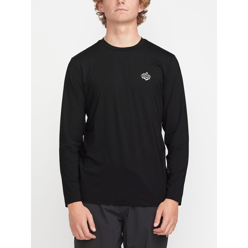 Oval Track Loose Rashguard|SM|MED|LRG|XL|BLACK (BLK)|HEATHER GREY (HGR)