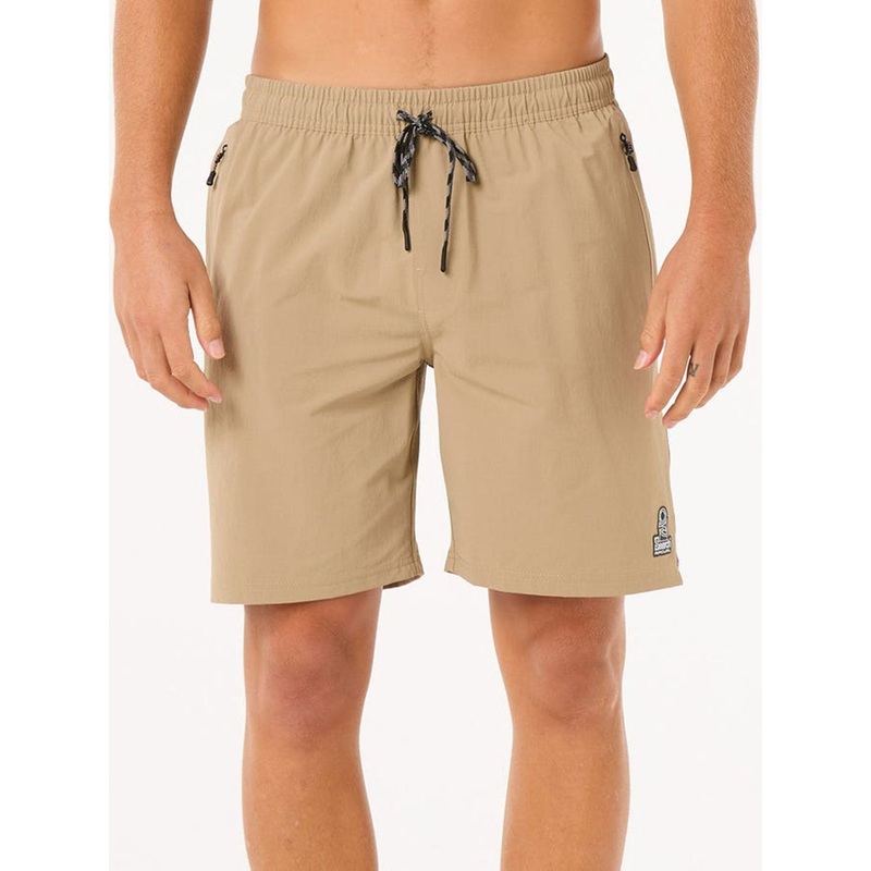 The Search Volley Shorts|SM|MED|LRG|SAND DUNE (2137)|TREKKING GREEN (9158)