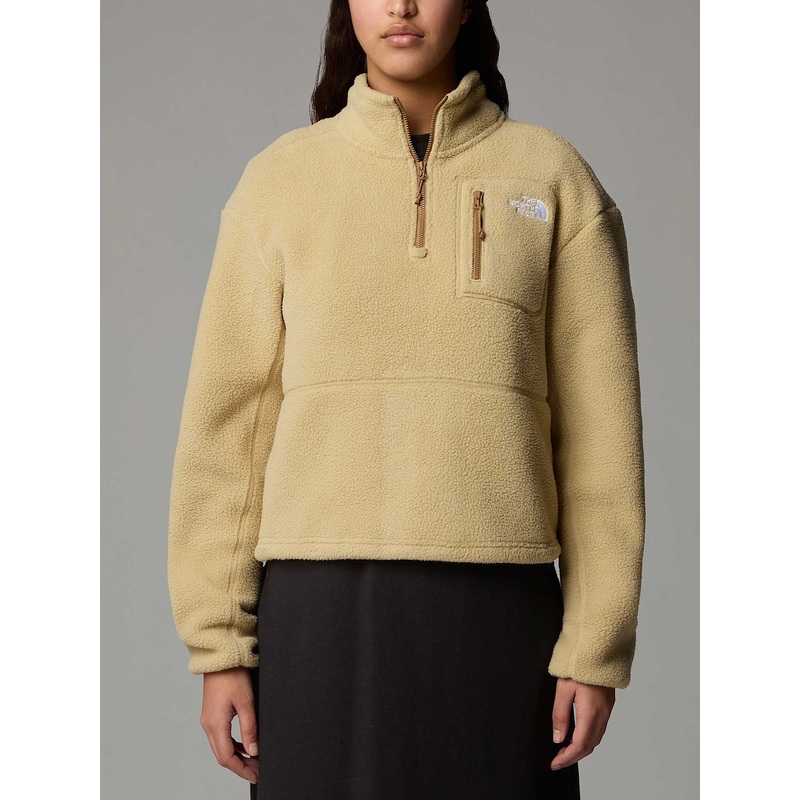 Yumiori 1/4 Zip Fleece|SM|MED|LRG|KHAKI STONE/UTILITY BRN (8ZG)|DUCK GREEN/DEEP NORI (58S)|CYBER BERRY/BERRY/BLACK (8Y5)