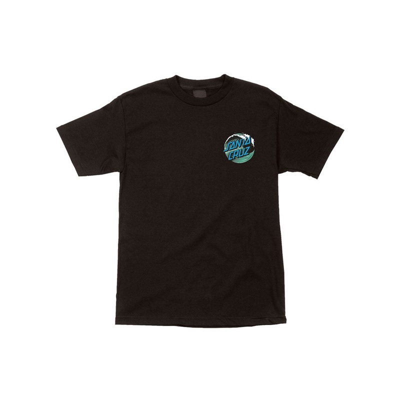 Wave Dot T-Shirt (Kids 7-14)|SM|MED|LRG|XL|BLACK|ATHLETIC HEATHER/GOLD