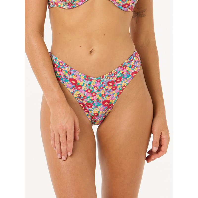 Las Flores High Leg Good Bikini Bottom