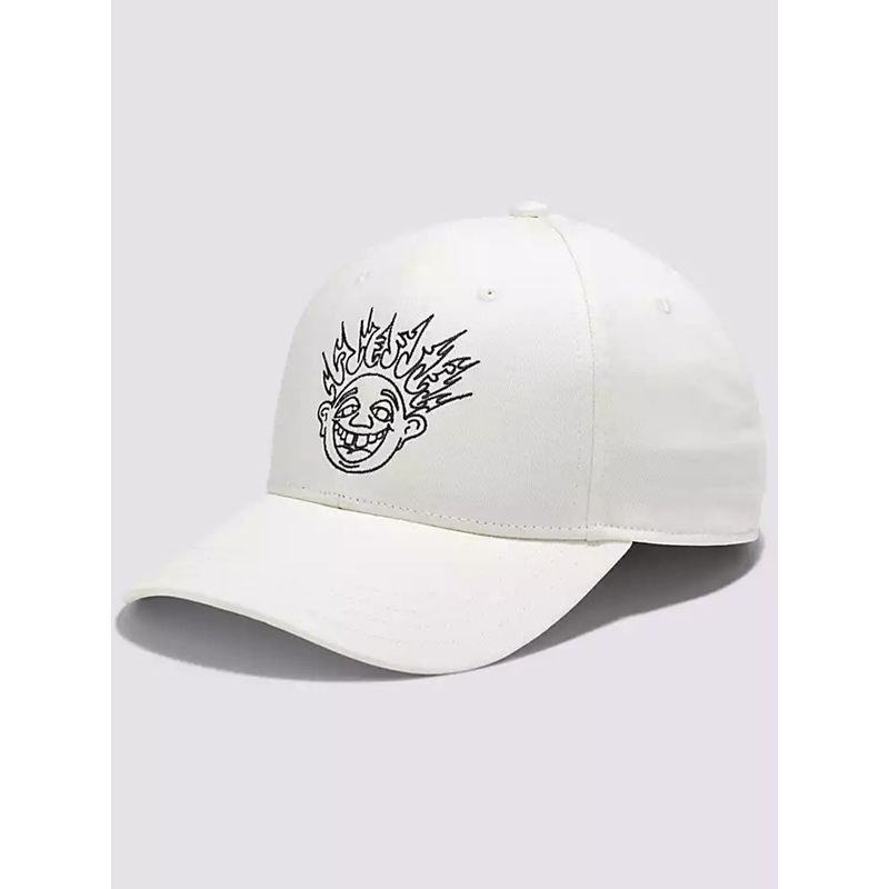 Skate Smile Spike Curve Bill Hat