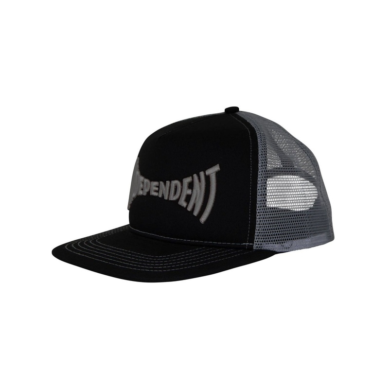 Span Trucker Hat|O/S|BLACK/GREY
