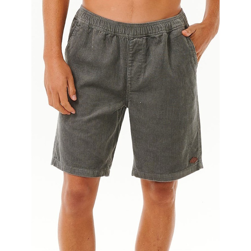 Surf Cord Voley Shorts|SM|MED|LRG|XL|CHARCOAL GREY (0084)|DUSTY OLIVE (3680)|DARK KHAKI (9660)|MINT (0067)|ICE BLUE (3807)