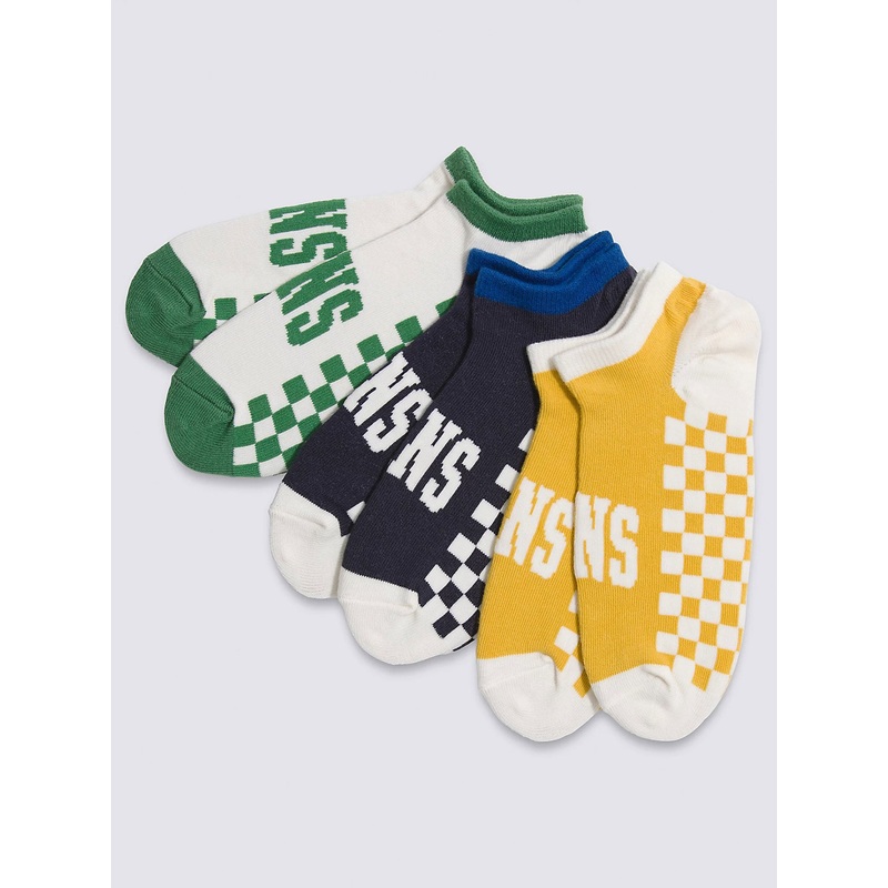 Check Kick 3 Pack Socks|6.5-10|FAIRWAY (BR1)|PURPLE HAZE (6PH)