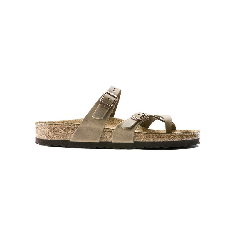 Mayari Oiled Leather R Tabacco Brown Sandals