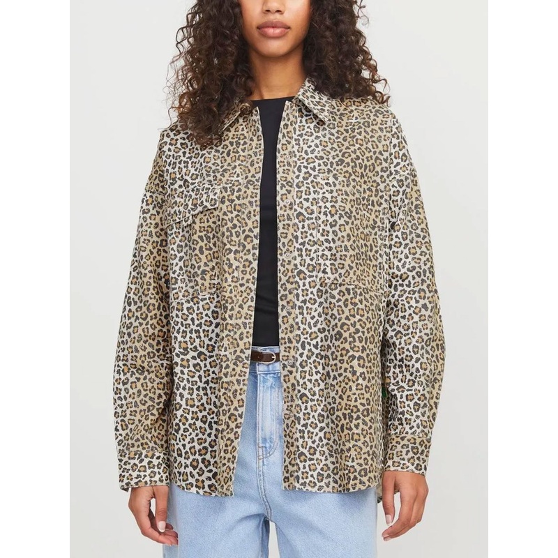 Bea Canvas Long Sleeve Buttondown Shirt