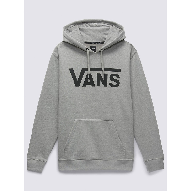 Vans Classic Hoodie|SM|MED|LRG|XL|XXL|CEMENT HEATHER (02F)|BLACK (BLK)