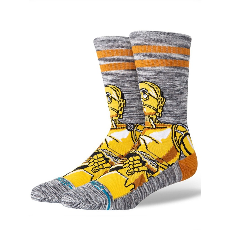 C3PO x Star Wars Socks|SM|MED|LRG|GOLD (GLD)