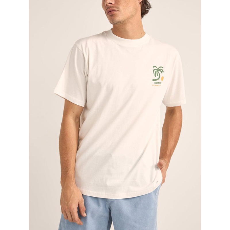 Trees T-Shirt|MED|LRG|XL|PISTACHIO|VINTAGE WHITE